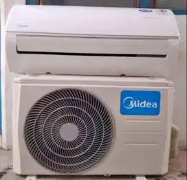 Jual ac Midea 1/2 pk R32 lowwat 360 watt kondisi 95% ori semua
