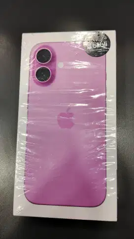 IPHONE 16 PINK 128GB RESMI