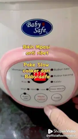 Slow cooker mpasi baby safe 1,5L