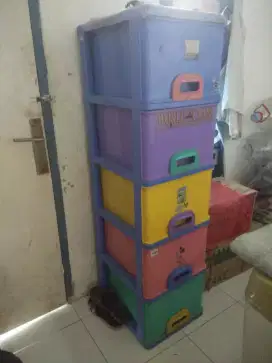 Laci Cabinet Plastik 5 Susun