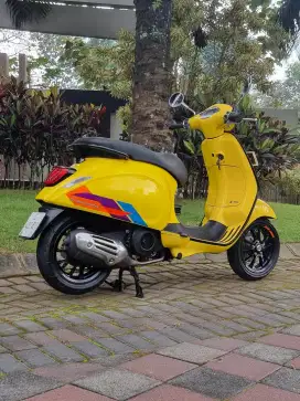 Vespa Primavera S 150 ABS IGet pmk 2024 Odo 6rb Yellow Sole Koko Motor
