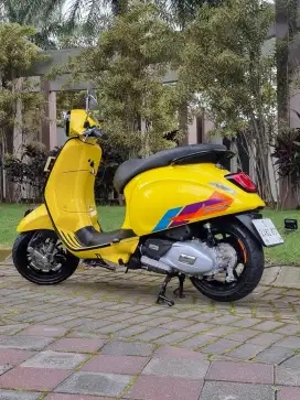 Vespa Primavera S 150 ABS IGet pmk 2024 Odo 6rb Yellow Sole Koko Motor