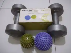Dumbell Kettler &
Massage Ball Kettler