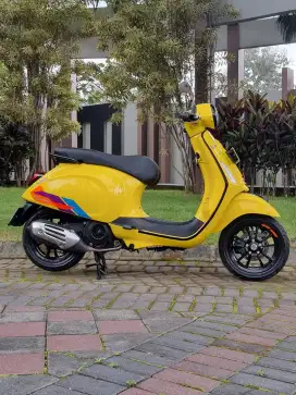 Vespa Primavera S 150 ABS IGet pmk 2024 Odo 6rb Yellow Sole Koko Motor