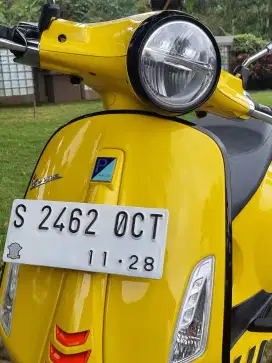 Vespa Primavera S 150 ABS IGet pmk 2024 Odo 6rb Yellow Sole Koko Motor