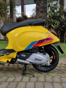 Vespa Primavera S 150 ABS IGet pmk 2024 Odo 6rb Yellow Sole Koko Motor
