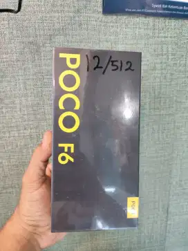 Poco F6 12/512gb baru