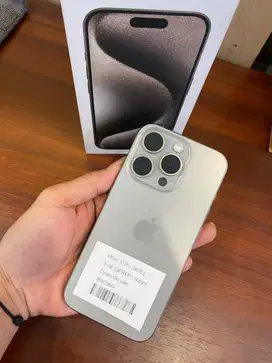 iPhone 15 Pro 256GB Natural Dual Nano Sim Inter Terdaftar ( Beacukai )