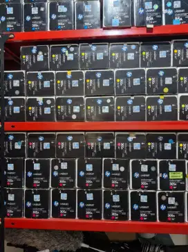 Menerima tinta printer baru dan bekas