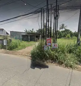 Dijual tanah Pinggir Jalan Raya harga per/m di Tapos Depok