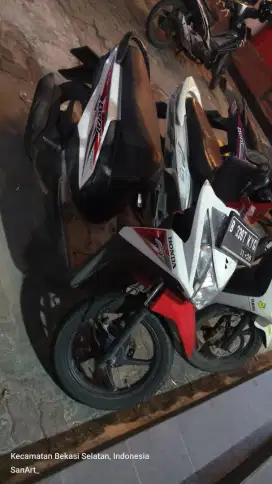 Jual Bu Honda beat 2017 surat² lengkap, pajak hidup