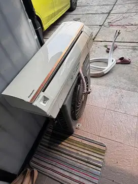 Ac panasonic 1 pk sudah dapat selang baru di pakai 2 minggu