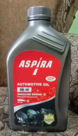 Aspira Automotive oil {Astra Quality} jenis 5w-30 gosoline Engin