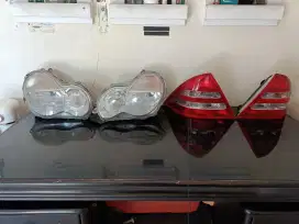 Set lampu original mercedes C240.