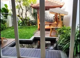 Sewa Rumah Gazebo Kolam Ikan Citraland