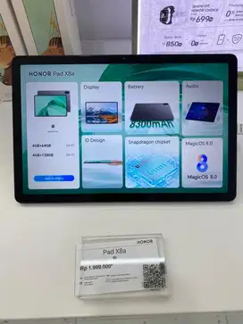 Honor pad X8A 4/128gb terbaruu
