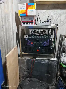 Amplifier rakitan sendiri1600watt (800 +400+ 400)