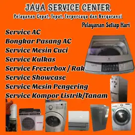 Service AC Bongkar AC Pasang AC Servis Mesin Cuci Kulkas Frezer Manyar