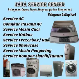 Service Mesin Cuci Bongkar Pasang AC Servis AC Kulkas Frezer Menganti