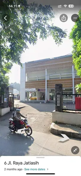 Dikontrakkan / Dijual cepat 2 kios di Pasar Jatiasih Bekasi