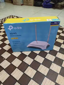 Tp-link wireless n router 300mbps fullset.