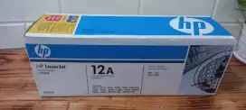 Cartridge Toner Printer HP Laserjet 12A Hitam 100% Original