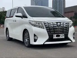 TOYOTA ALPHARD G ATPM AT 2017 PUTIH  DIJUAL CEPAT TERMURAH!!