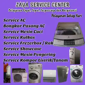 Service AC Bongkar AC Pasang AC Servis Mesin Cuci Kulkas Frezer Candi