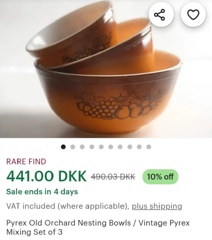 Di jual mangkok vintage rare item