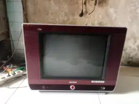 Tv tabung 21in merk lg slim normal