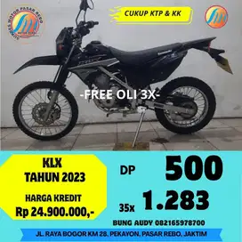 KAWASAKI KLX 150 TAHUN 2023 BISA CASH KREDIT ATAU TUKAR TAMBAH