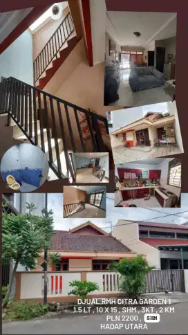 Rumah Dijual Citra Garden 1