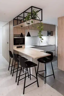 Custom Interior Kitchen Set, Backdrop TV, Lemari, Wardrobe, Kitchenset