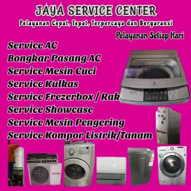 Service AC Bongkar Pasang AC Servis Mesin Cuci Kulkas Frezerbox Tarik