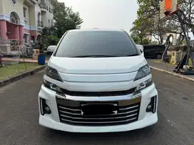 Toyota Vellfire Z GS 2013 Bensin. Km low, Nama perorangan
