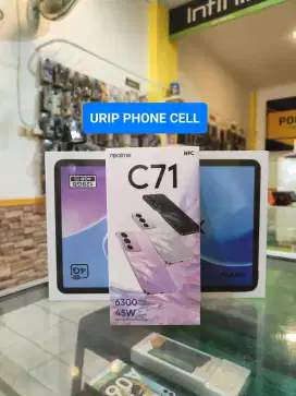 Realme C71 6/128 promo+bonus cash & Credit garansi Resmi