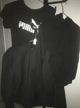 Baju hitam (3pcs)