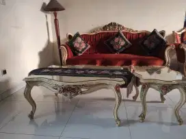 Satu Set Sofa Tamu Kayu Murah