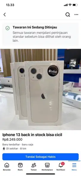 Iphone 13 128 starlight