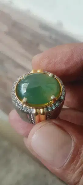 Jadeite jade giok Burma type A memo