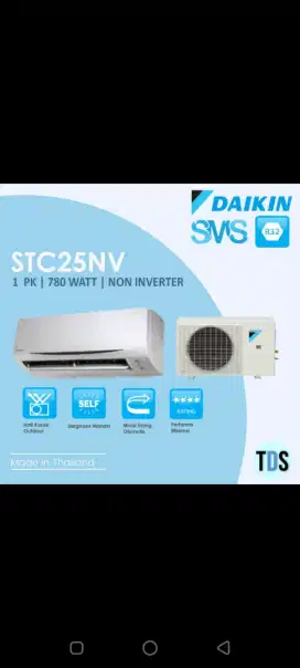 KREDIT AC DAIKIN 1/2 PK TANPA DP TANPA SURPEI DENGAN HOME CREDIT