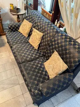 Jual Sofa 3 set warna Biru
