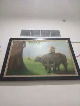 Lukisan orng dan kerbau
