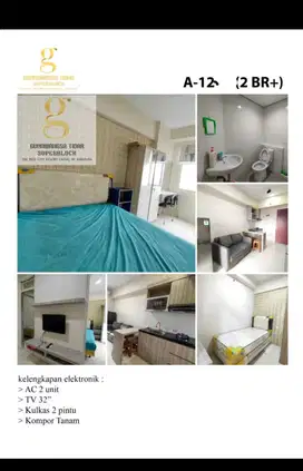 Dijual murah !  apartemen Gunawangsa Tidar 2 BR