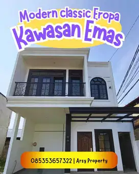 Selangkah kejakarta  rumah 2lantai harga terbaik di depok