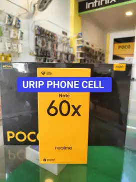 Realme Note 60x 4/64 promo+bonus cash & credit garansi resmi