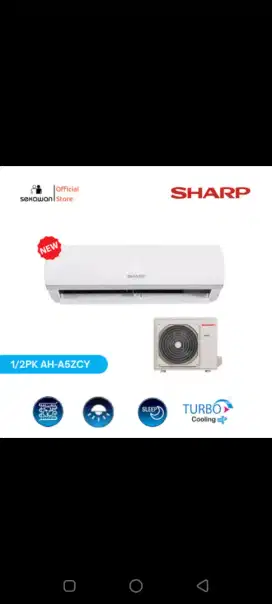 KREDIT AC SHARP 1/2 PK TANPA DP TANLISLE