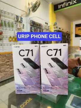 Realme C71 Nfc 8/128 promo+bonus cash & credit garansi Resmi