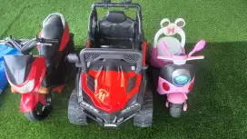 Jual mobil/motor aki mainan anak