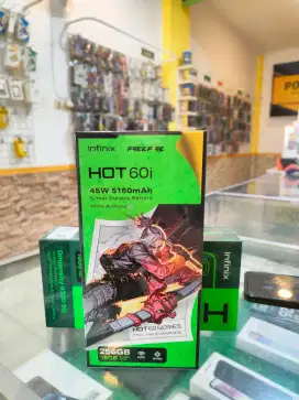 INFINIX HOT 60i 8/256 Promo+bonus cash &. credit garansi Resmi
